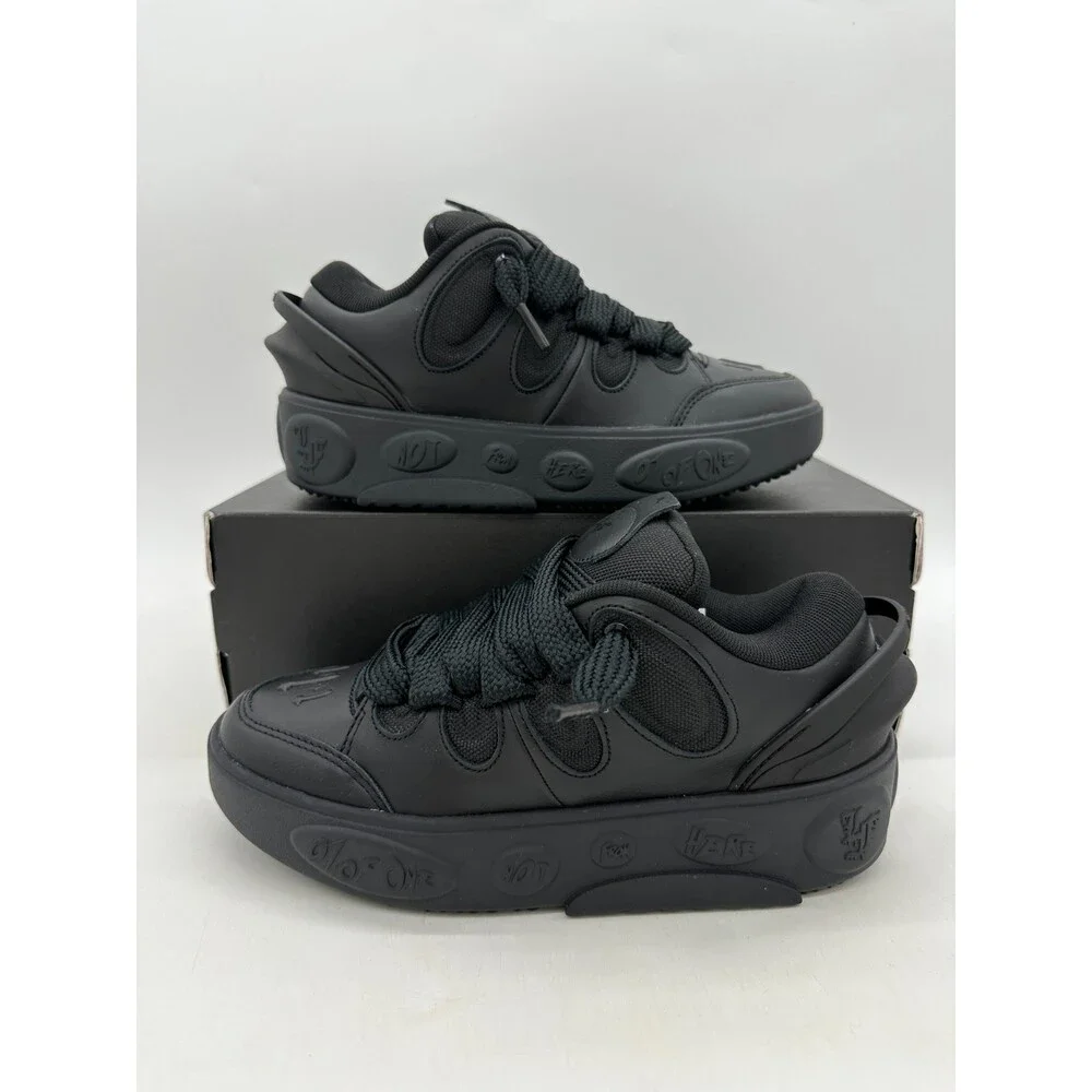 Puma La France Women's size 7 Men's size 5.5 Black Athletic Shoes 313085 01